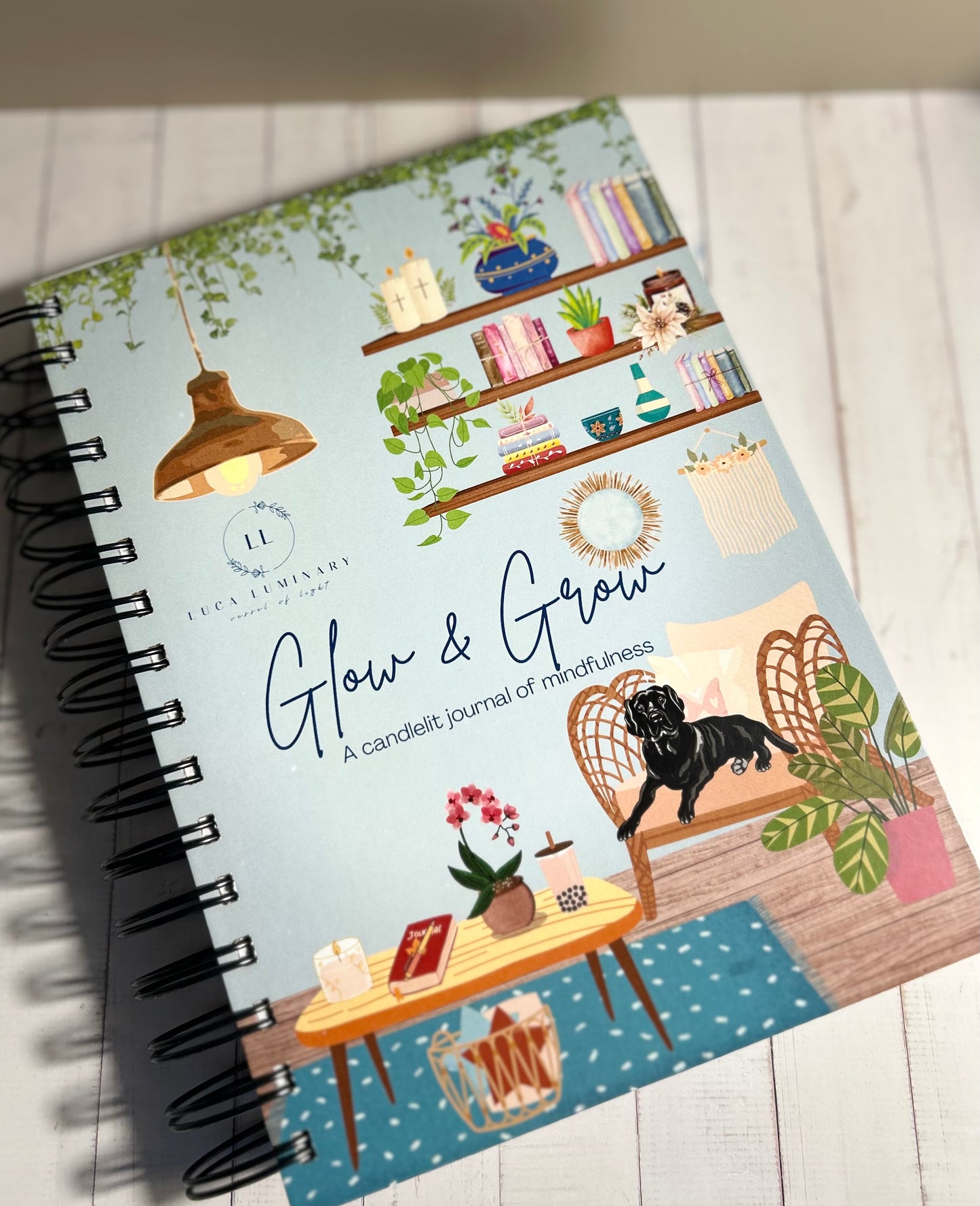 Luca Luminary Glow & Grow 12 Month Mindfulness Journal