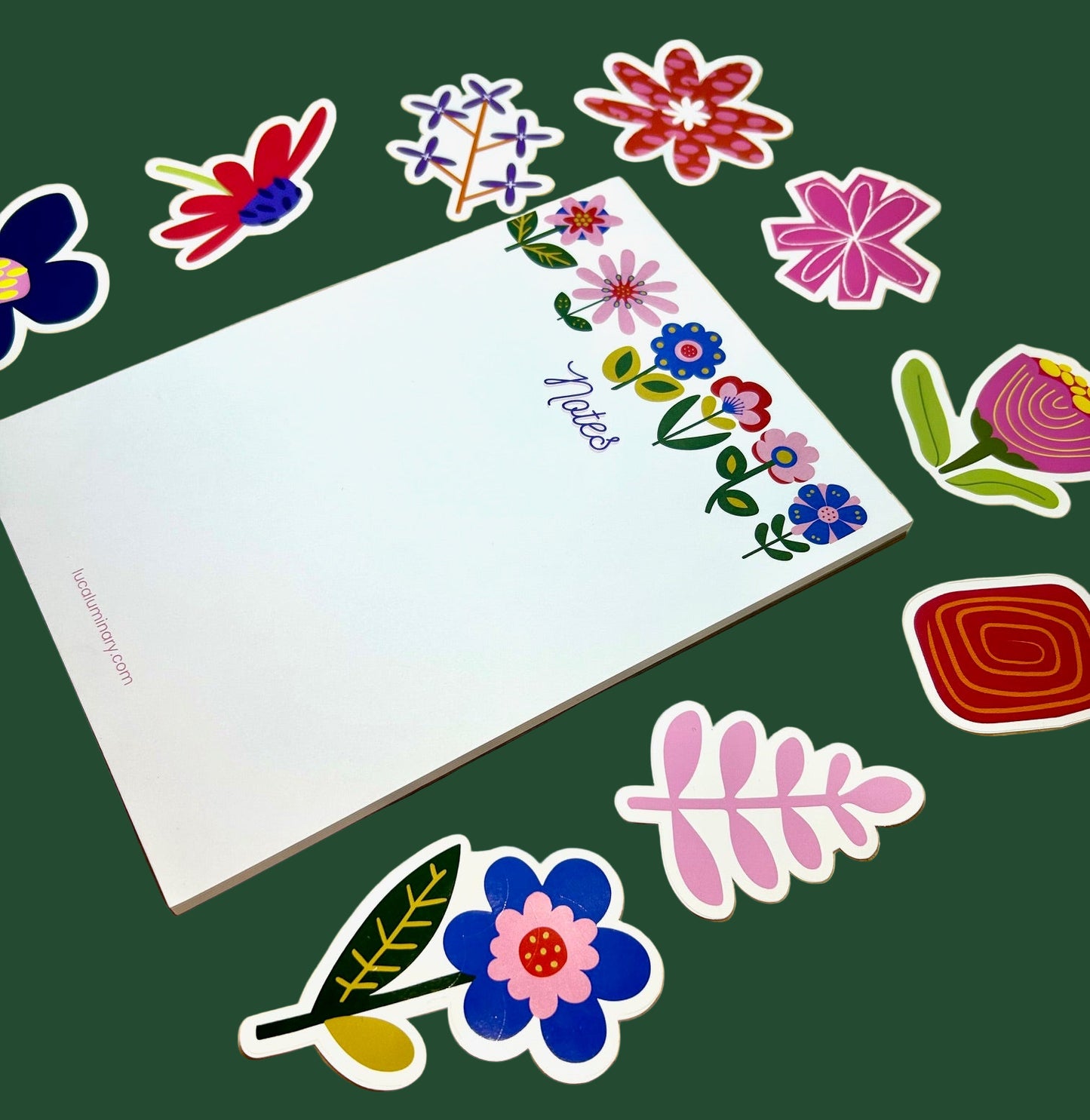 Retro Flower Stationery Hamper
