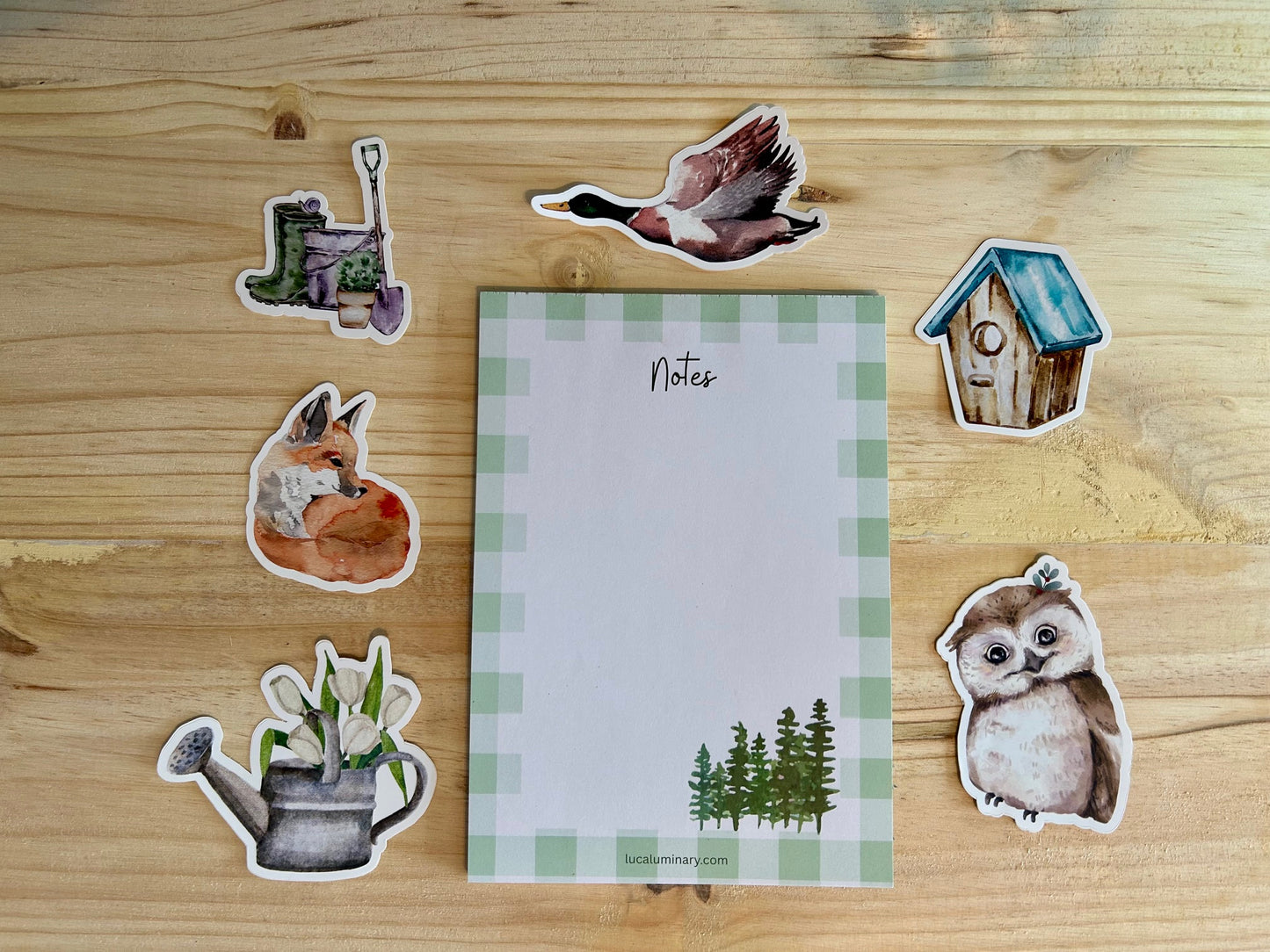 Checkered Forrest Stationery Hamper