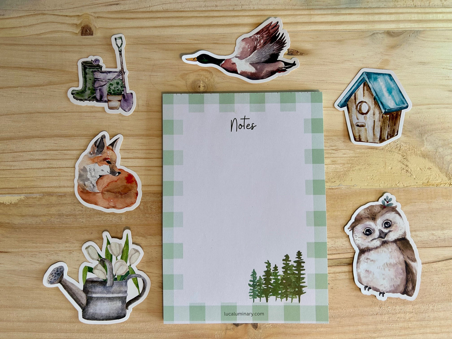 Checkered Forrest Stationery Hamper