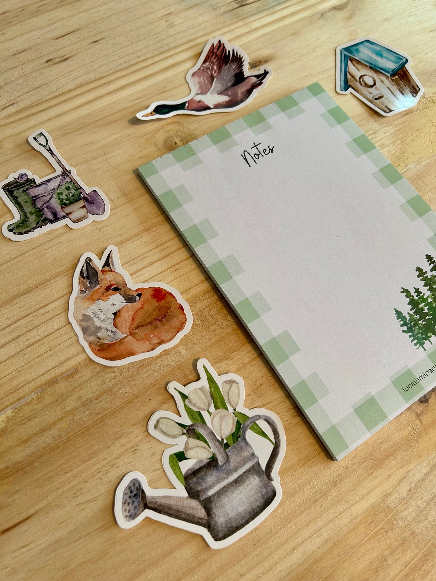 Checkered Forrest Stationery Hamper