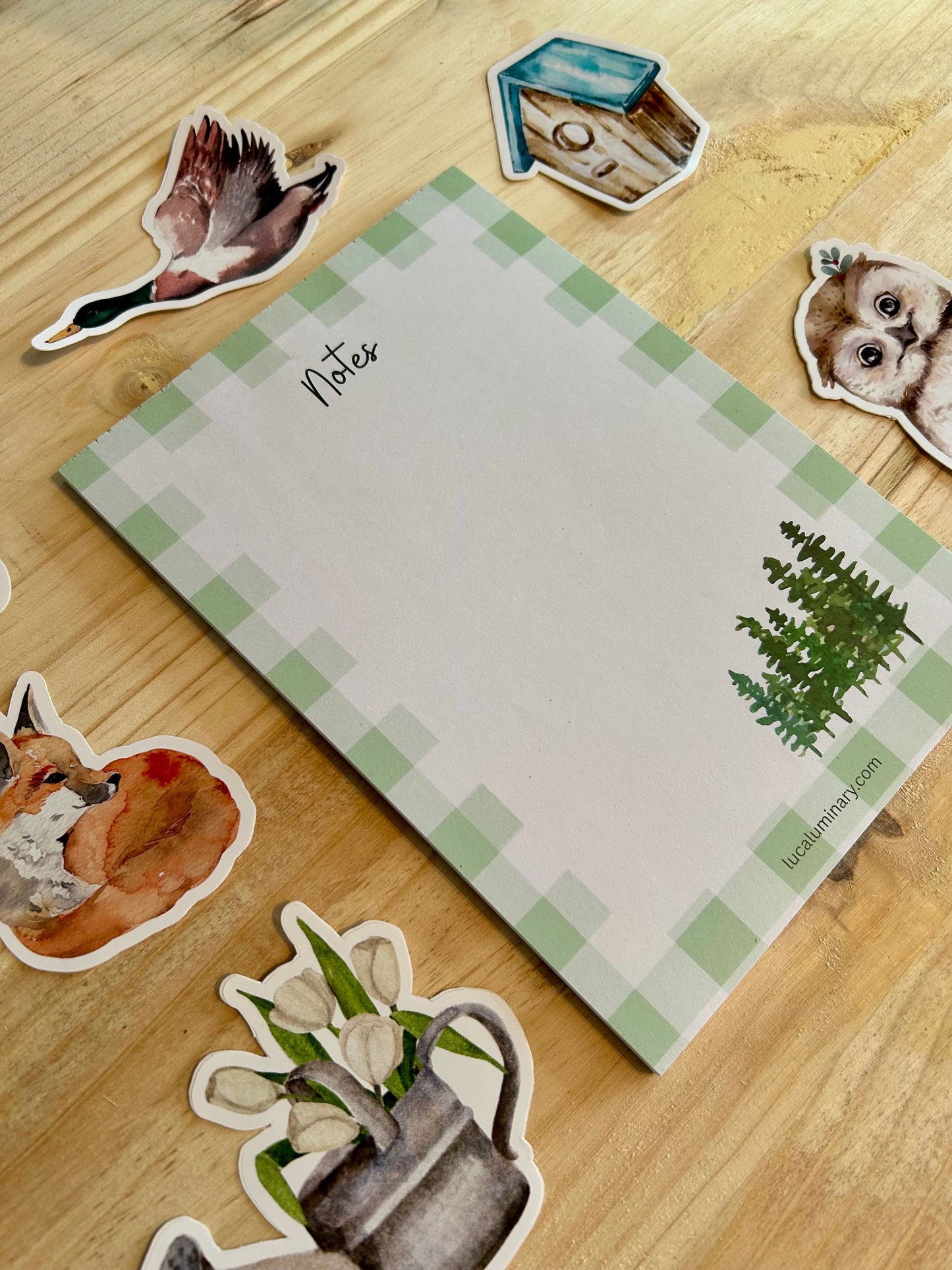 Checkered Forrest Stationery Hamper