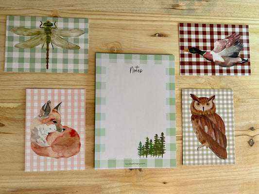 Checkered Forrest Stationery Hamper