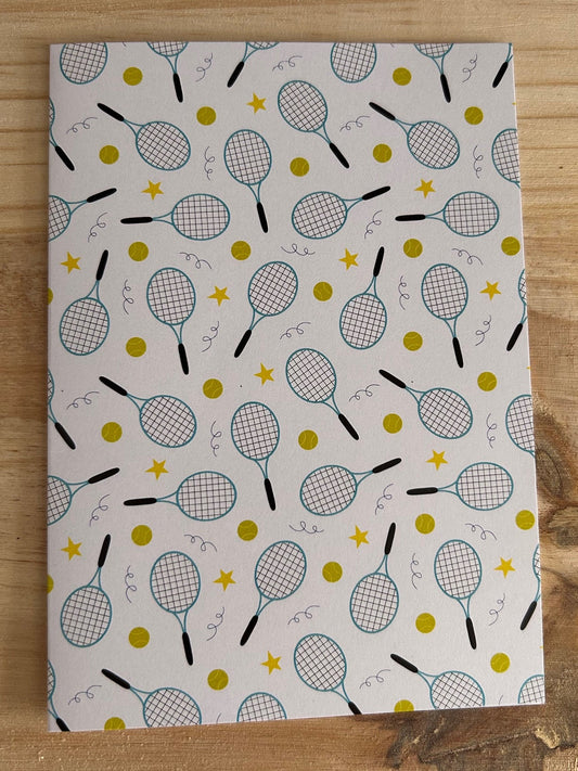 A5 Tennis Notecard incl. Envelope