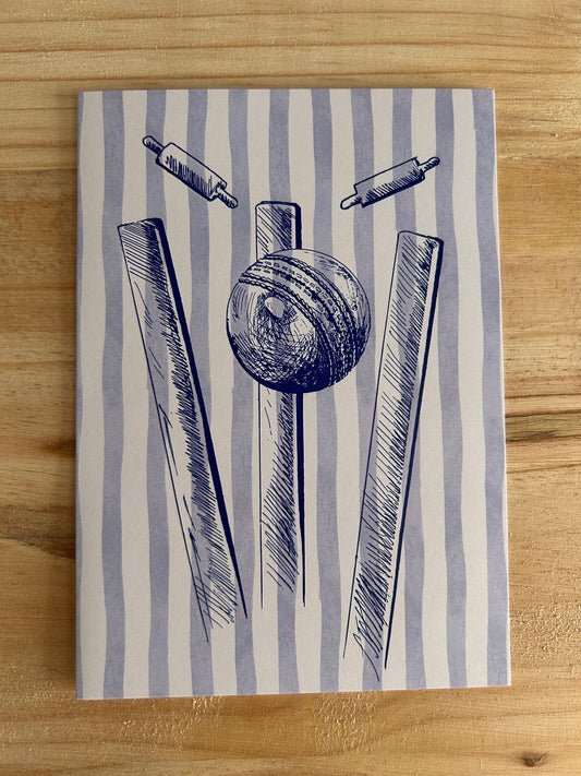 A6 Cricket Notecard incl. Envelope