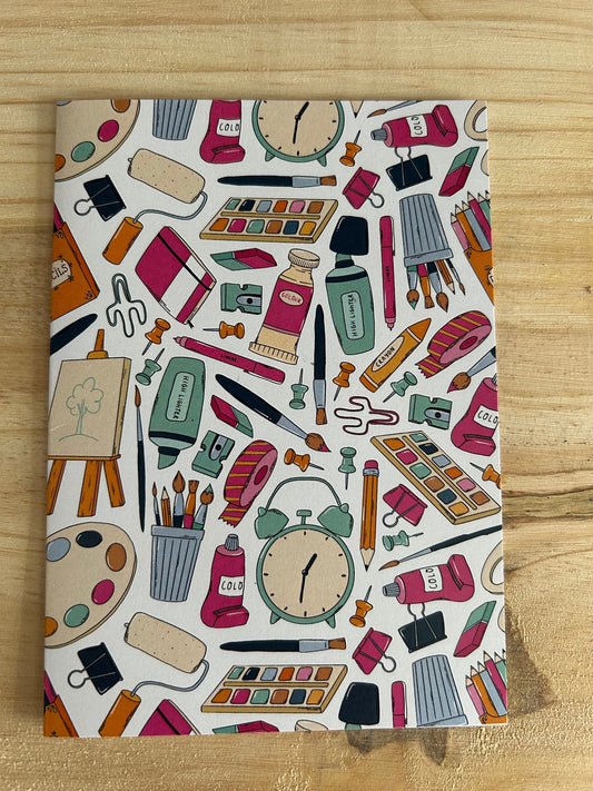 A6 Art Teacher Notecard incl. Envelope