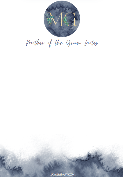 Bridal Passion A5 Notebook - Mother of the Groom