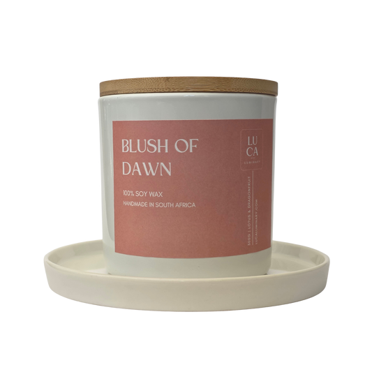 300G Blush of Dawn Double Wick 100% Soy Candle