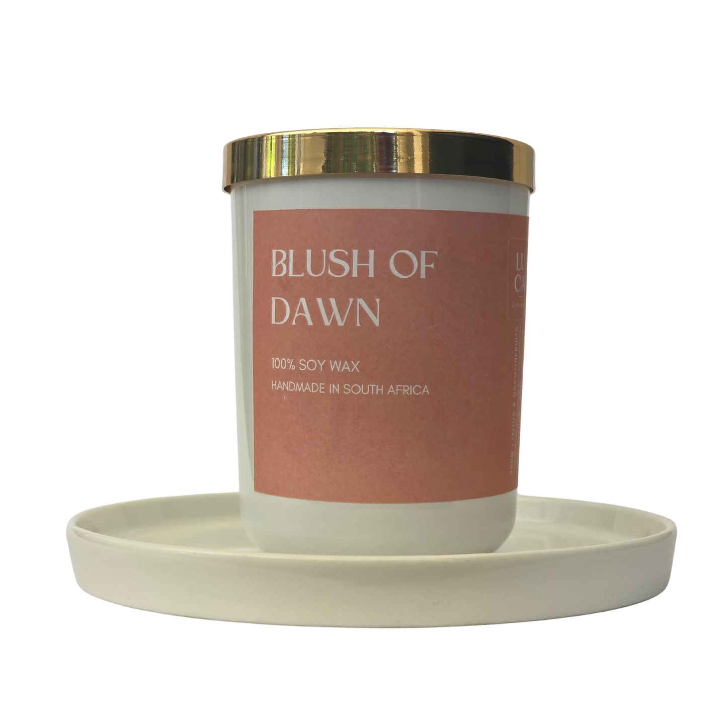200G Blush of Dawn Single Wick 100% Soy Candle