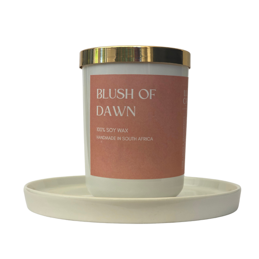 200G Blush of Dawn Single Wick 100% Soy Candle