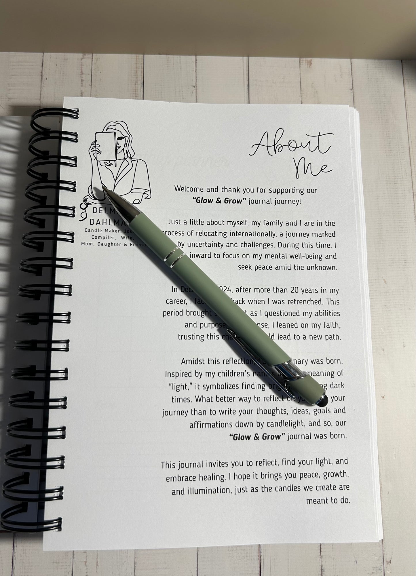 Luca Luminary Glow & Grow 12 Month Mindfulness Journal