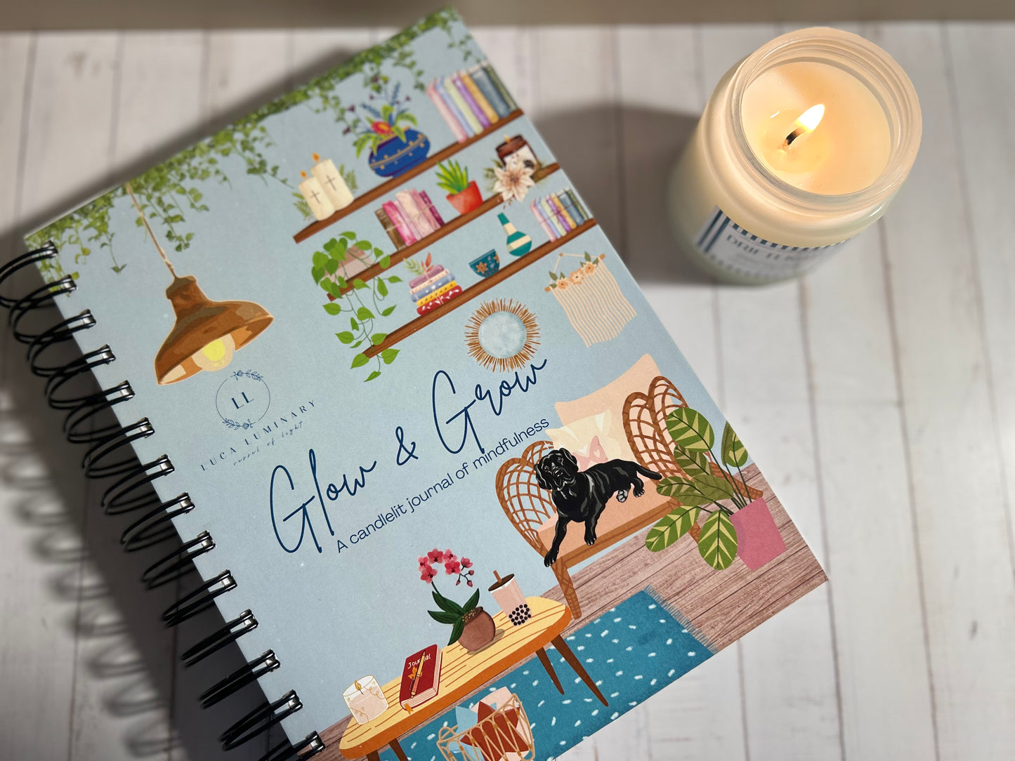 Luca Luminary Glow & Grow 12 Month Mindfulness Journal